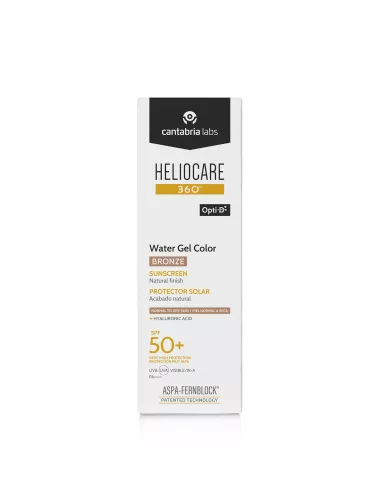 Heliocare 360º SPF50+ Water Gel Color Bronze 50ml