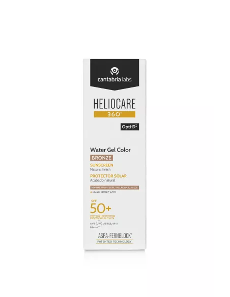 Heliocare 360º SPF50+ Water Gel Color Bronze 50ml