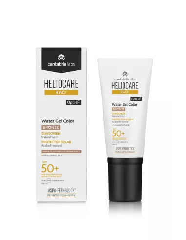 Heliocare 360º SPF50+ Water Gel Color Bronze 50ml