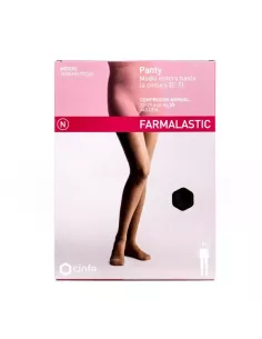 PANTY COMP NORMAL 140 DEN FARMALASTIC NEGRO T- M