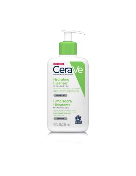 Cerave Limpiadora Hidrante 1 Envase 236 ML Piel Seca