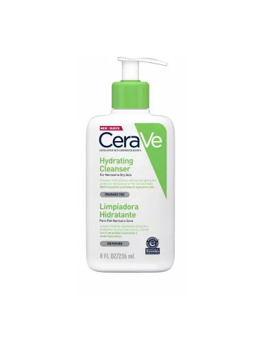 Cerave Limpiadora Hidrante 1 Envase 236 ML Piel Seca