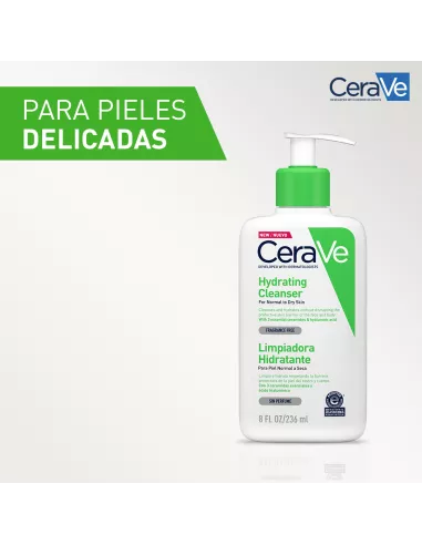 Cerave Limpiadora Hidrante 1 Envase 236 ML Piel Seca