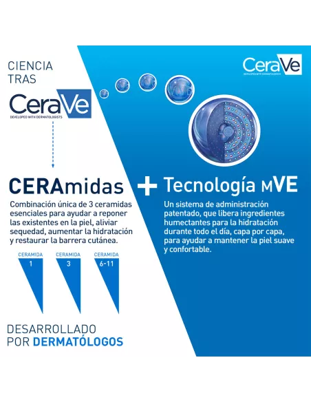 Cerave Limpiadora Hidrante 1 Envase 236 ML Piel Seca