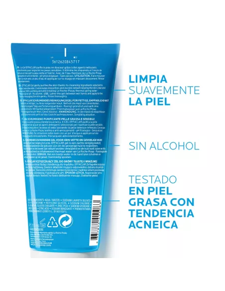 La Roche Posay Effaclar Gel Limpiador 200 ml