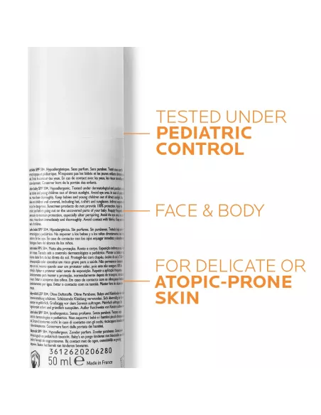 La Roche Posay Anthelios Dermo-Pediatrics Leche Bebé spf50+ 50ml