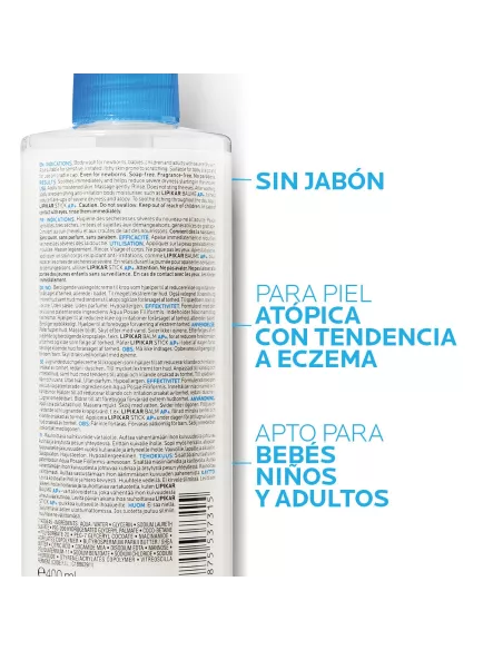 La Roche Posay Lipikar Syndet AP+ Gel Crema 400ml