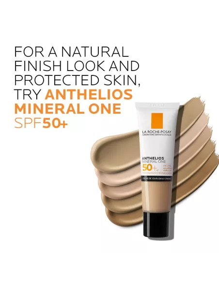 La Roche Posay Anthelios Mineral One SPF50+ Crema Facial con Color Tono 2 Medio 30ml