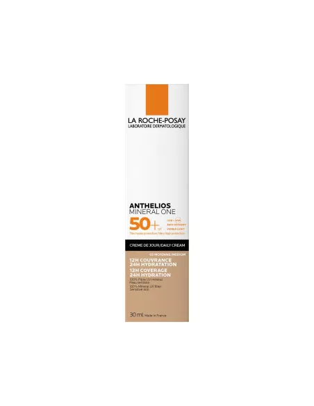 La Roche Posay Anthelios Mineral One SPF50+ Crema Facial con Color Tono 2 Medio 30ml