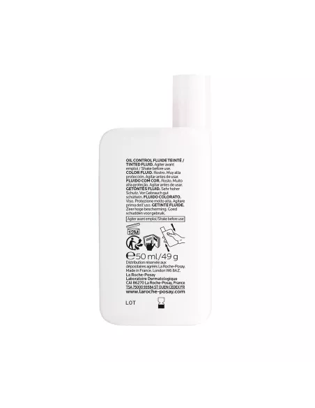 Anthelios Fluido Invisible Oil Control SPF50+ Color