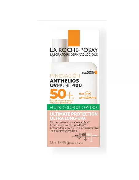 Anthelios Fluido Invisible Oil Control SPF50+ Color