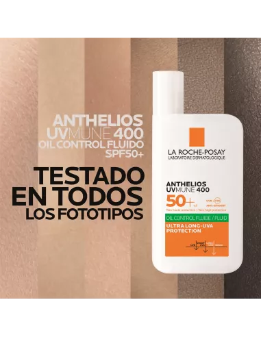 Anthelios Uvmune 400 Oil Control Fluido SPF50+ 50ml