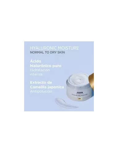 Isdinceutics Hyaluronic Moisture Normal To Dry Skin 50g