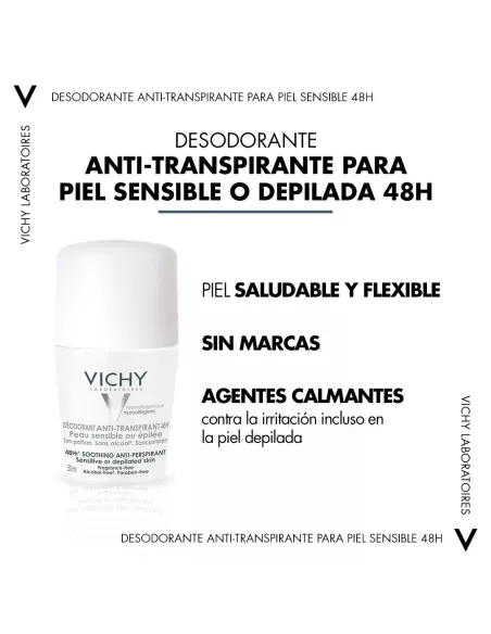Vichy Desodorante Bola Piel Sensible 50 ml