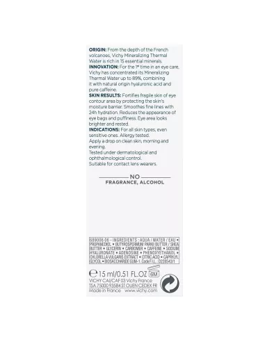 Vichy Mineral 89 Ojos 15 ml