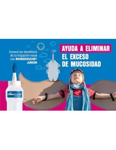 Rhinodouche Junior Pack Irrigador Nasal + Sinusal 250 ml + 26 sobres Mezcla de Sales 2.5 g 2