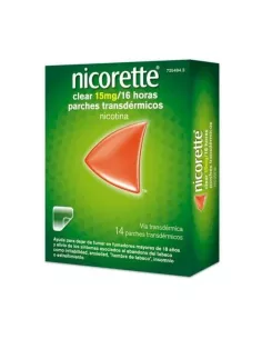 Nicorette Clear 15 mg/16 h 14 Parches | Farmacia Mompía