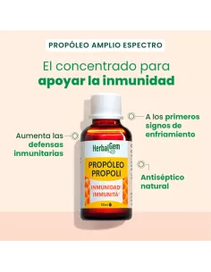 Herbalgem Gotas De Propoleo BIO 50ml 2
