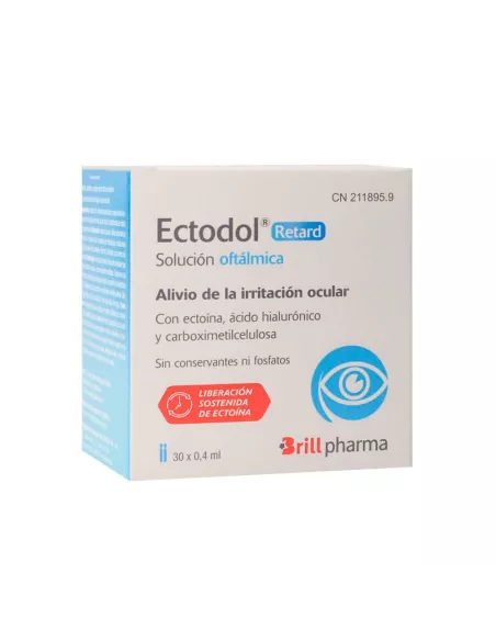 ECTODOL RETARD SOLUCION OFTALMICA 30 MONODOSIS 0,4 ML