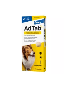 ADTAB 900 MG 1 COMPRIMIDO MASTICABLE PARA PERROS (22-45 KG)