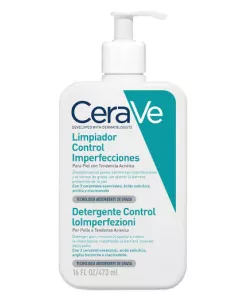 Cerave Limpiador Control Imperfecciones Piel Acne 454 G
