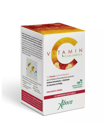 Vitamin C Naturcomplex 30 Comprimidos Masticables