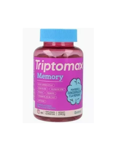 Triptomax Memory 60 Gummies Sabor Fresa Manzana