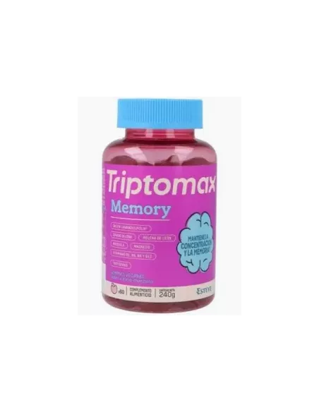 Triptomax Memory 60 Gummies Sabor Fresa Manzana