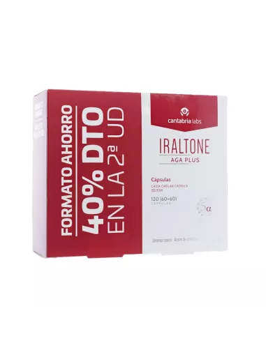 Iraltone Duplo Aga Plus 120 Capsulas