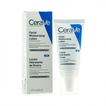 Cerave Loción Hidratante Facail Piel Normal Seca 52ml CeraVe - 1