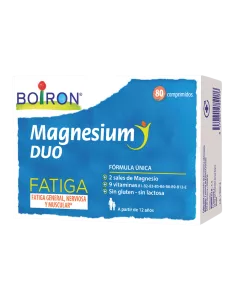 Magnesium Duo Boiron 80 comprimidos 2