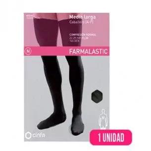 Media Larga (A-F) Comp Normal Caballero Negra Ex Cinfa - 1