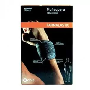 Muñequera Farmalastic Neopreno Talla Única Cinfa - 1