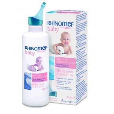 Rhinomer Baby Limpieza Nasal F- Extra Suave Estéril Nebulizador 115 ml Gsk ch - 1