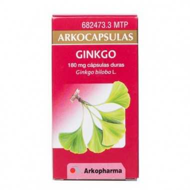 Ginkgo Arkopharma 180 mg 50 Cápsulas Arkopharma - 1
