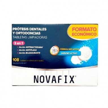 Novafix Tabletas Antibacterianas 3 en 1 Limpieza 30 Tabletas Urgo - 1