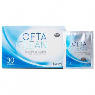 Oftaclean Toallitas de Un Sólo Uso 30 Toallitas Esteve pharmaceuticals s.a. - 1