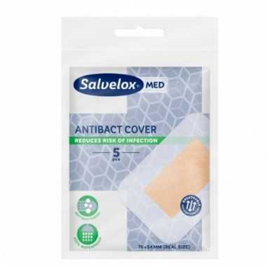 Salvelox Med Antibact Cover Apósito 5unid Imper Orkla cederroth - 1