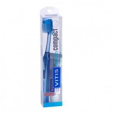 Vitis Cepillo Dental Compact Medio Dentaid - 1