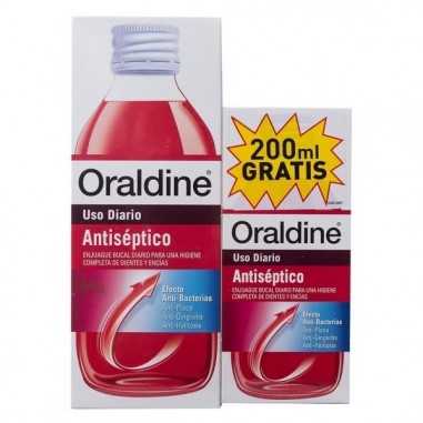 Oraldine Antiséptico 400 ml + 200 ml Regalo Johnson & johnson - 1