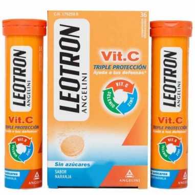 Leotron Vitamina C 36 Comp Efervescentes Angelini pharma españa s.l.u. - 1