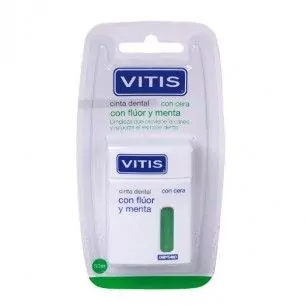 Vitis Cinta Dental con Flúor y Menta 50m Dentaid - 1