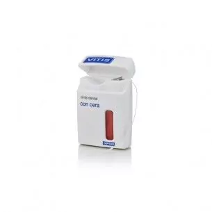 Vitis Cinta Dental con Cera 50m Dentaid - 1