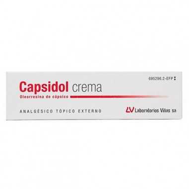 Capsidol 0,25 mg/g Crema 1 Tubo 30 g Viñas - 1