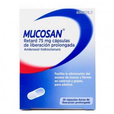 Mucosan Retard 75 mg 30 Cápsulas...