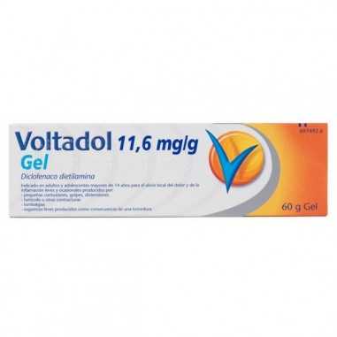 Voltadol 11,6 mg/g gel Cutáneo 1 Tubo 60 g Glaxosmithkline consumer healthcare - 1