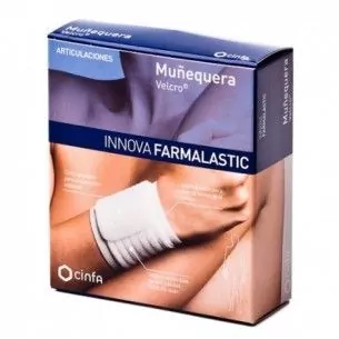 Muñequera Velcro Innova Talla P/M Beige Farmalastic Cinfa - 1