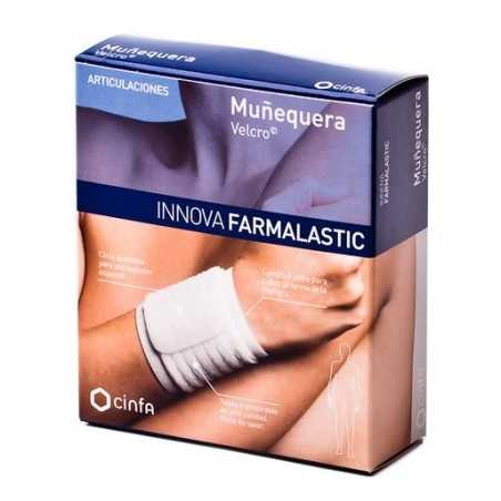 Muñequera Velcro Innova Talla P/M Beige Farmalastic Cinfa - 1