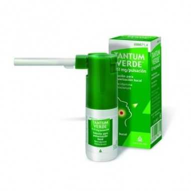 Tantum Verde 0,51 mg/pulsación solución para Pulverización Bucal 1 Frasco 15 ml Angelini farmacéutica - 1