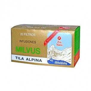 Tila alpina Milvus infusiones 20 filtros Milvus - 1